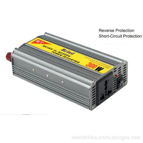 300W Modified Sine Wave DC to AC Power Inverter with Reverse Protection